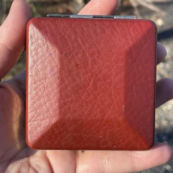 Vintage Tokyo Tokei 2 Jewels Red TESTED - Works - Alarm Folding Clock MCM RETRO - Picture 8 of 12